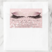Sticker Rectangulaire Eyelash Extension Maquillage rose Artiste Beauty S (Sac)