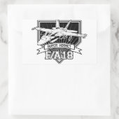 Sticker Rectangulaire F18 Super Hornet (Sac)