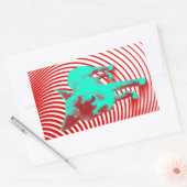 Sticker Rectangulaire fainéant brumie (Enveloppe)