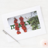 Sticker Rectangulaire Faire des tomates séchées au soleil (Enveloppe)