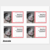 Sticker Rectangulaire Faites connaître votre marque ! (Feuille)
