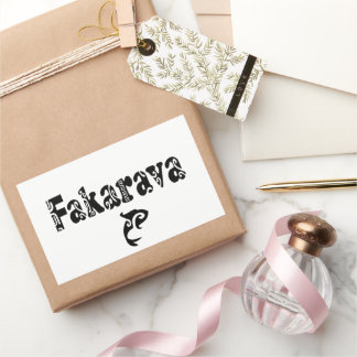 STICKER RECTANGULAIRE FAKARAVA II