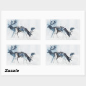 Sticker Rectangulaire Fallow Bucks Richmond 2006 (Feuille)