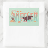 Sticker Rectangulaire Fantastique bêtes Niffler (Sac)