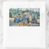 Sticker Rectangulaire Farm Machinery (Sac)