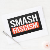 Sticker Rectangulaire Fascisme pur (Enveloppe)