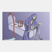 Sticker Rectangulaire Faucheuse (Devant)