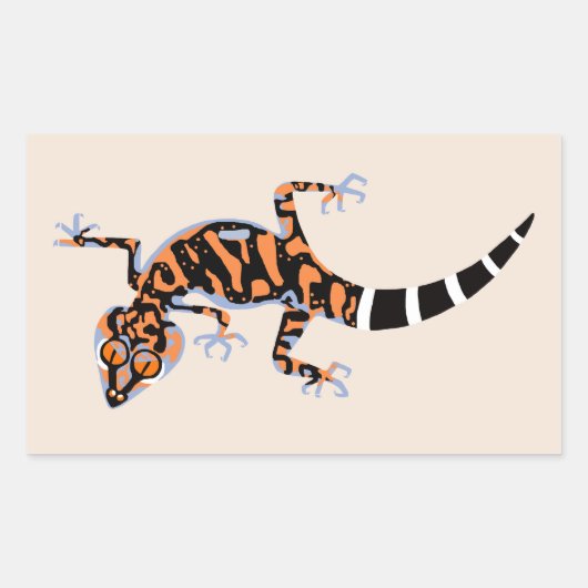 Sticker Rectangulaire Faune - Graphic GECKO - Conservation - (Devant)