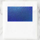 Sticker Rectangulaire Faux Blue Parties scintillant Arrière - plan Spark (Sac)