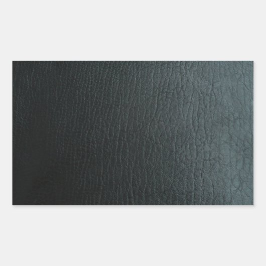 Sticker Rectangulaire Faux Leather (Devant)