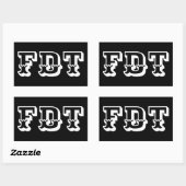 STICKER RECTANGULAIRE FDT (Feuille)