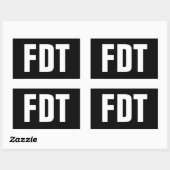 STICKER RECTANGULAIRE FDT (Feuille)