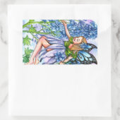 Sticker Rectangulaire Fée Delphinium (Sac)