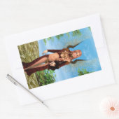 Sticker Rectangulaire Fée magique (Enveloppe)