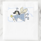 Sticker Rectangulaire Fée Whimsical (Sac)