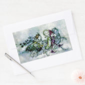 Sticker Rectangulaire Fées d'une songe d'une nuit d'été (Enveloppe)
