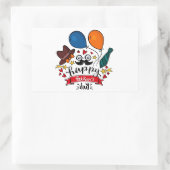 Sticker Rectangulaire feliz-dia-padre (Sac)