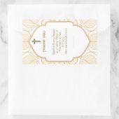 Sticker Rectangulaire ✝️ Femme du pasteur épouse apprécient Merci cadeau (Sac)