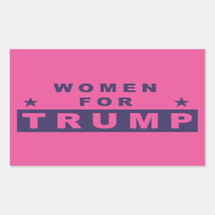 Sticker Rectangulaire Femmes pour l'atout 2016