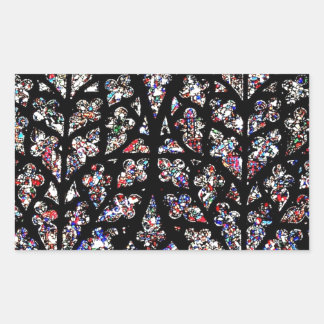 Sticker Rectangulaire Fenêtre en verre