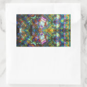 Sticker Rectangulaire Fenêtre en verre tendu (Sac)