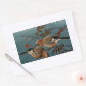 Sticker Rectangulaire Ferdinand von Wright - Jays (Enveloppe)