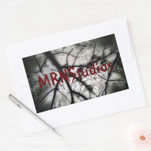 Sticker Rectangulaire Fermeture (Enveloppe)