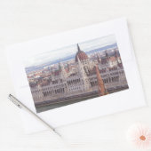 Sticker Rectangulaire Fête de Budapest (Enveloppe)