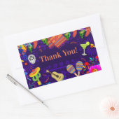 Sticker Rectangulaire Fête de célébration d'anniversaire Cinco De Mayo (Enveloppe)