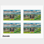 Sticker Rectangulaire Fête de la jeunesse rurale (Feuille)