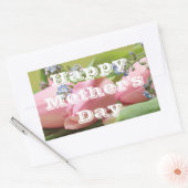 Sticker Rectangulaire Fête des mères (Enveloppe)
