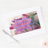 Sticker Rectangulaire Fête des mères - Joie spéciale (Enveloppe)
