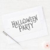 Sticker Rectangulaire Fête d'Halloween (Enveloppe)