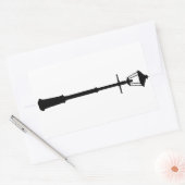 Sticker Rectangulaire Feuille d'autocollant de poste de lampe (Enveloppe)