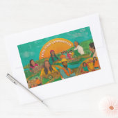 Sticker Rectangulaire Feuille d'autocollants : Bonnes communautés alimen (Enveloppe)