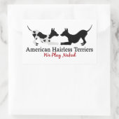 Sticker Rectangulaire Feuilles d'autocollants AHT "We Play" (Sac)