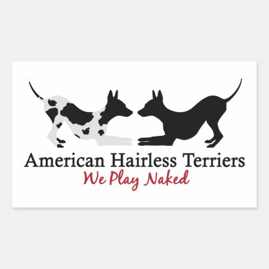 Sticker Rectangulaire Feuilles d'autocollants AHT "We Play" (Devant)