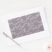 Sticker Rectangulaire feuilles et baies (Enveloppe)