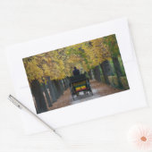 Sticker Rectangulaire Fiaker À Schönbrunn, Wien Österreich (Enveloppe)