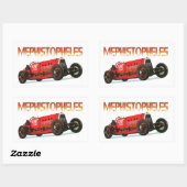 Sticker Rectangulaire Fiat Mephistopheles (Feuille)