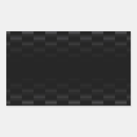 Sticker Rectangulaire Fibre de carbone texturée (Devant)