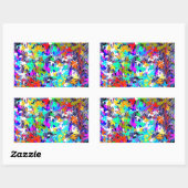 Sticker Rectangulaire FIER MAPLE canadien (Feuille)