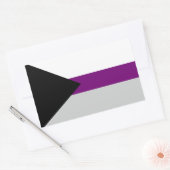 Sticker Rectangulaire Fierté déisexuelle LGBTQ (Enveloppe)