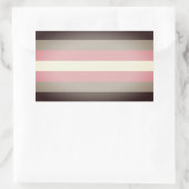 Sticker Rectangulaire Fierté Demi-fille (Sac)