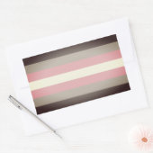 Sticker Rectangulaire Fierté Demi-fille (Enveloppe)