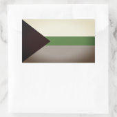 Sticker Rectangulaire Fierté démiomantique (Sac)