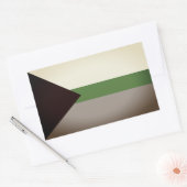 Sticker Rectangulaire Fierté démiomantique (Enveloppe)