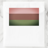 Sticker Rectangulaire Fierté gynosexuelle (Sac)