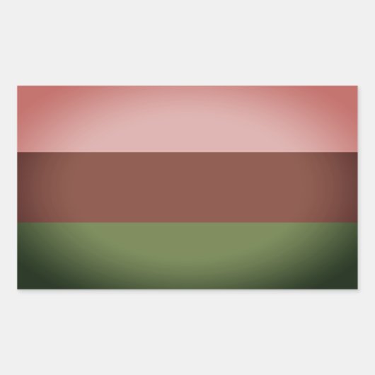 Sticker Rectangulaire Fierté gynosexuelle (Devant)
