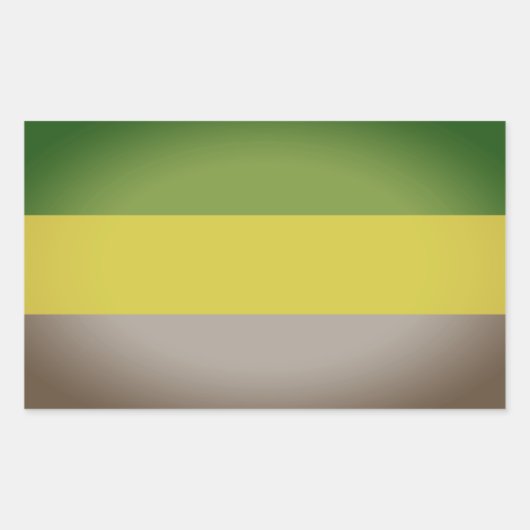 Sticker Rectangulaire Fierté lithromantique (Devant)